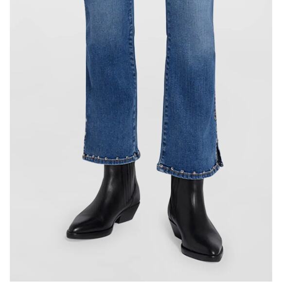7 for all mankind HW slim kick w/ Studs in Juke. Size 26 - Picture 5 of 5